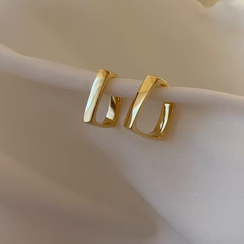 Lumi Geo Stud Earrings
