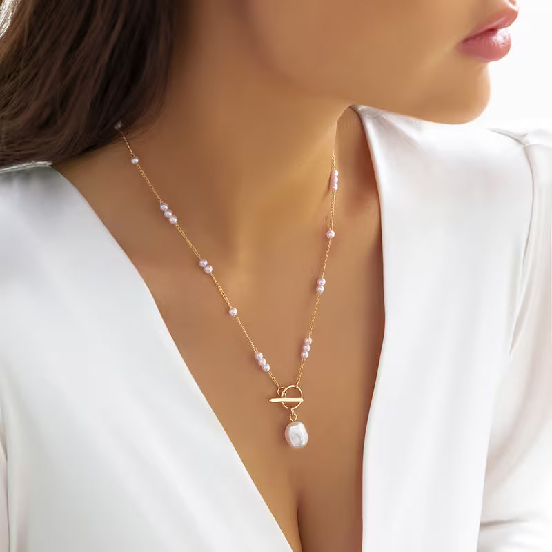 Lumi Pearl Baroque Necklace