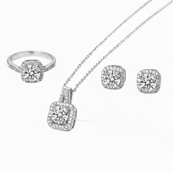 Celestial Glow™ 4-Piece Crystal Jewelry Set