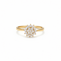 Eternal Bloom Zirconia Flower Ring