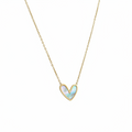 Lumi Heart Pearl Necklace