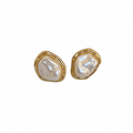 Vintage Romance Irregular Stud Earrings